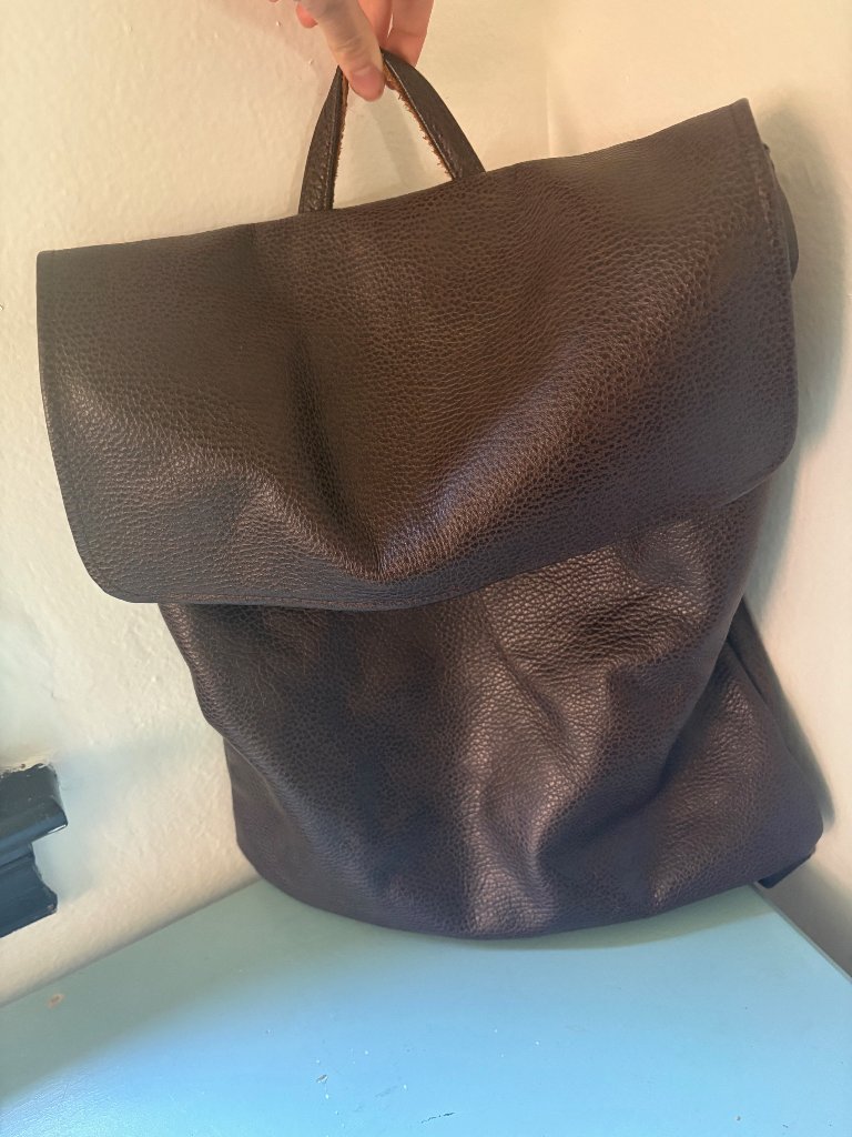 Coco Barclay Leather Backpack